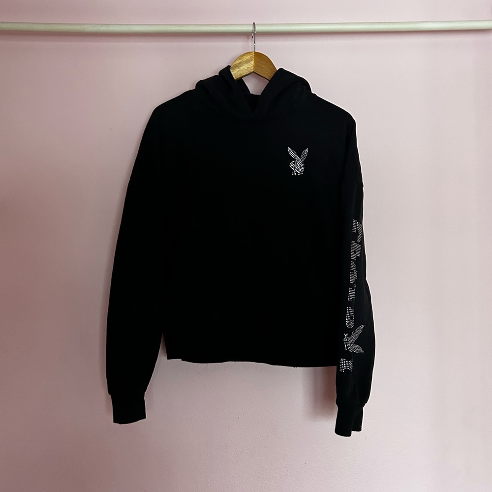 Pacsun x Playboy bedazzled hoodie